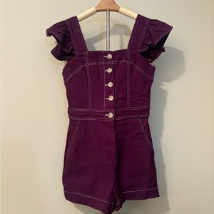 Purple Gameday Romper 💜